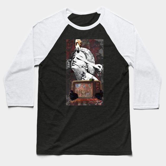 Propaganda Baseball T-Shirt by SangoDangle